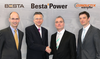 Conductix-Wampfler AG acquires Bestapower from Besta AG [ from left to right: D Bachofen <i>Bachofen Holding</i>, P. Hummel <i>Besta AG</i>, W. Schmuck <i>Conductix-Wampfler AG</i>, D. Dörflinger <i>Conductix-Wampfler AG</i> ]